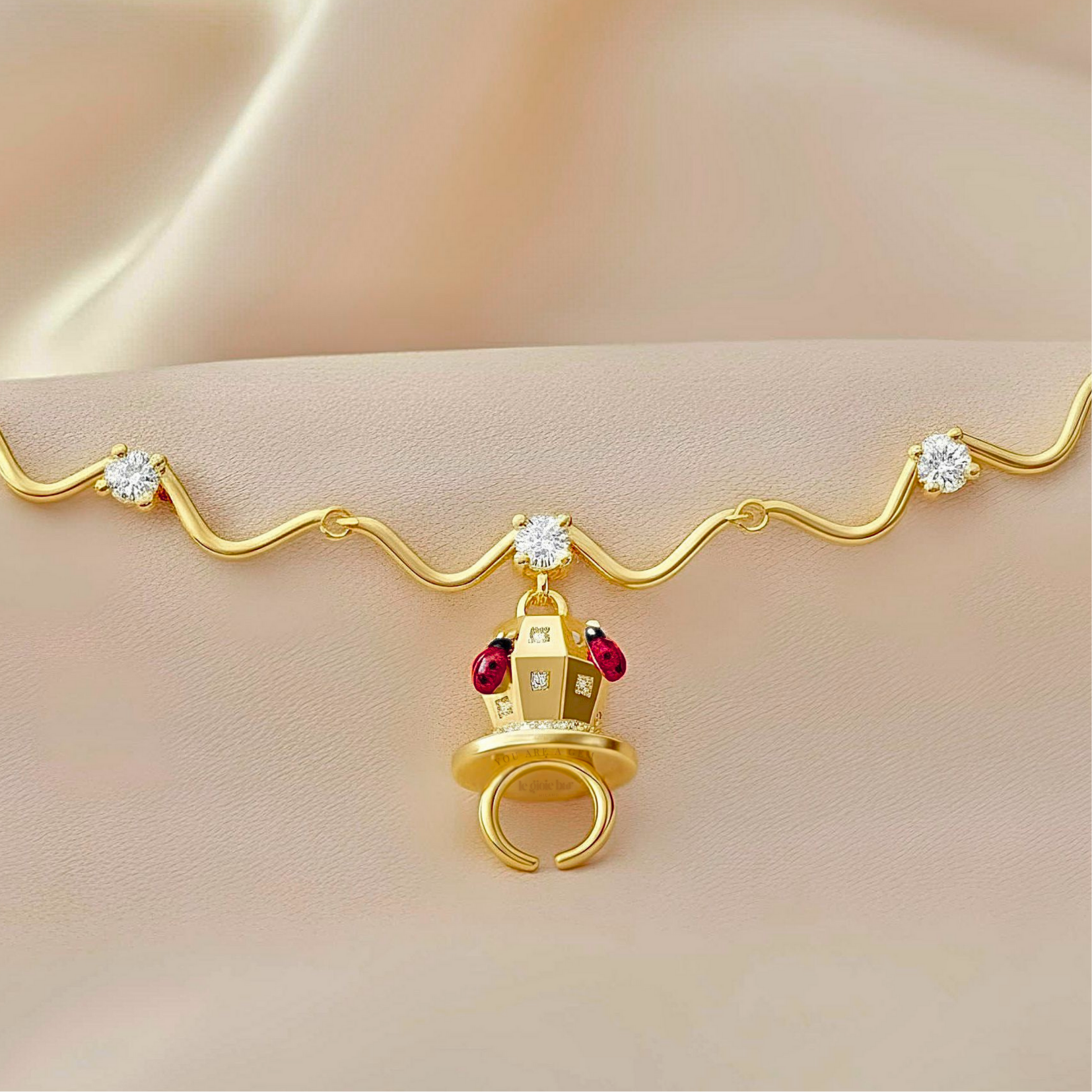 You Are a Gem' Ring Pop Necklace