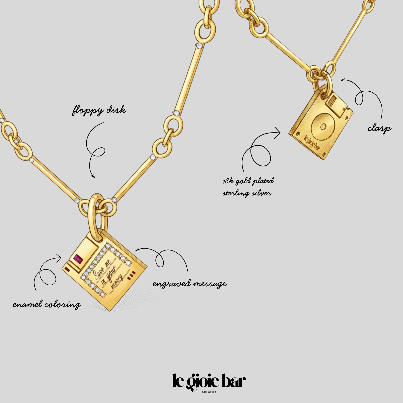 Forever Floppy Necklace