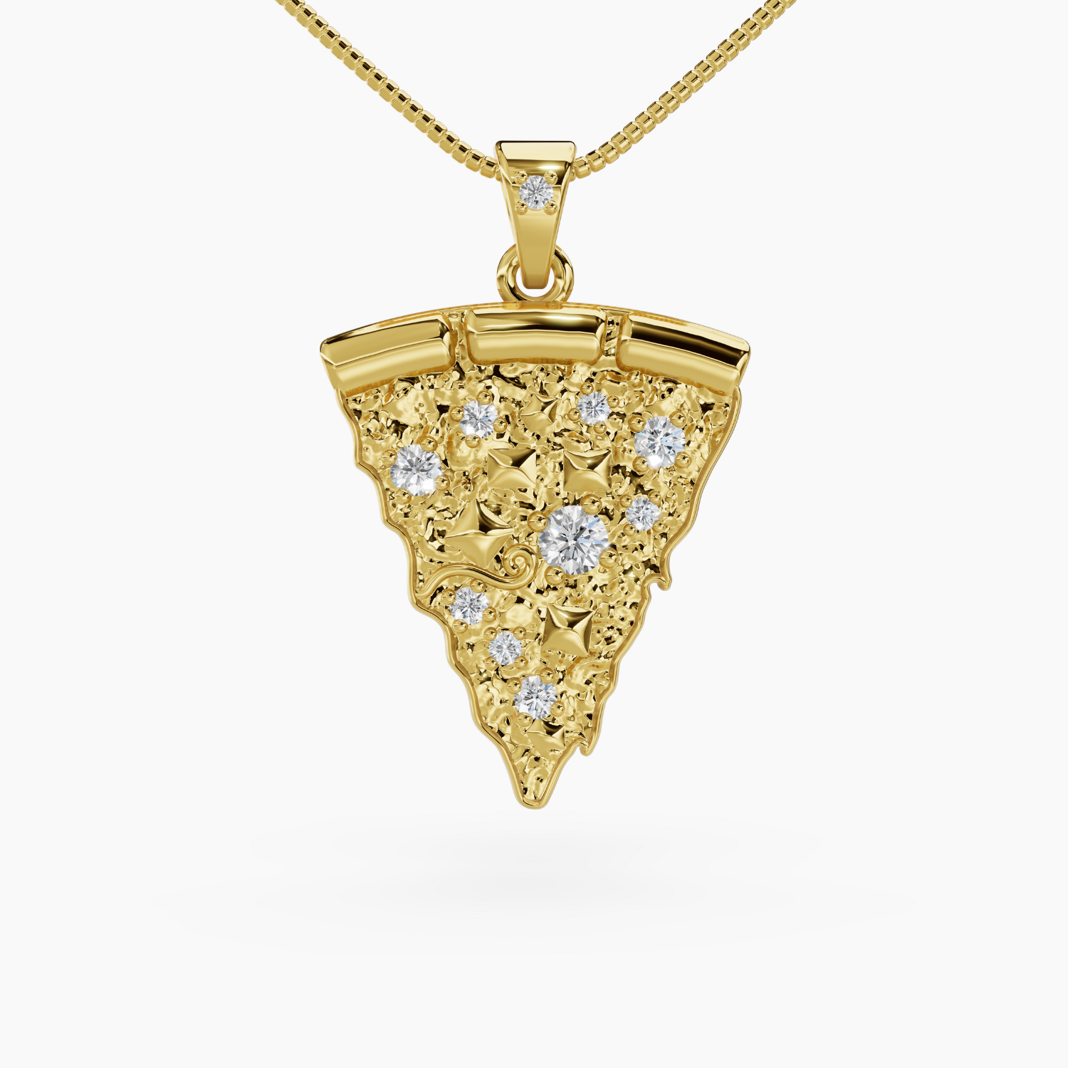 Perfect Fit Pizza Necklace