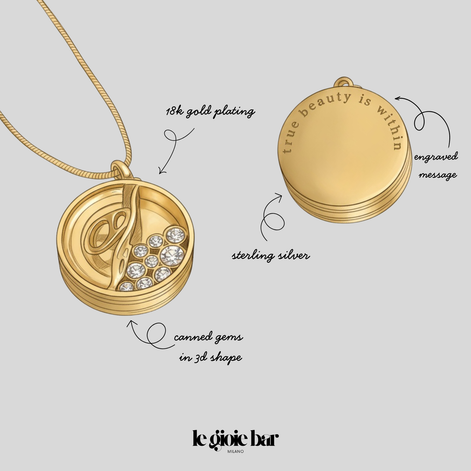 Canned Gems Necklace