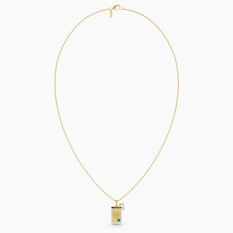 Boys Tears Juice Box Necklace