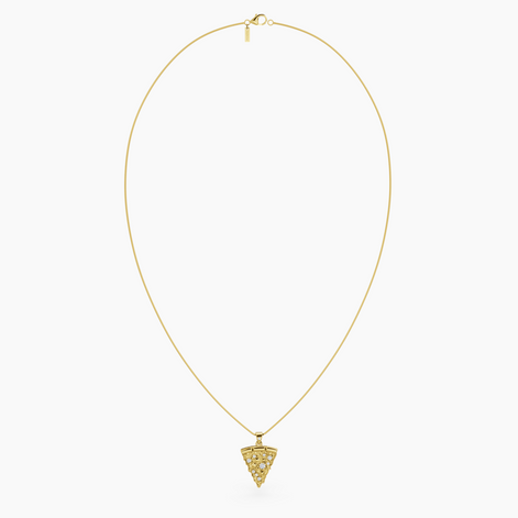 Perfect Fit Pizza Necklace